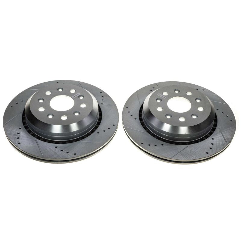 PowerStop Power Stop 20-21 Jeep Gladiator Rear Evolution Drilled & Slotted Rotor - Pair