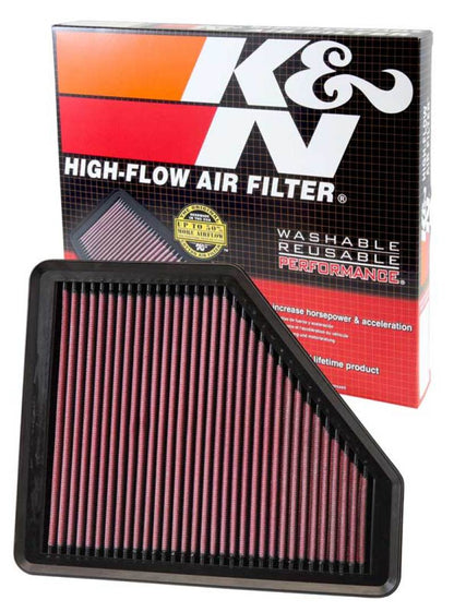 K&N Engineering K&N Hyundai Genesis Coupe 2.0T/3.8 Drop In Air Filter