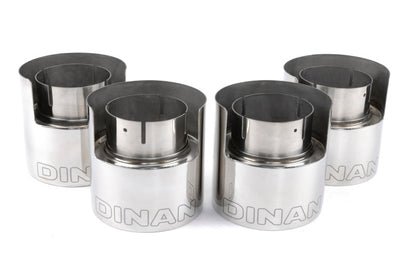 Dinan 21-27 BMW M3/M4 (G80/G82/G83) Valved Axleback Exhaust System - Polished Tips