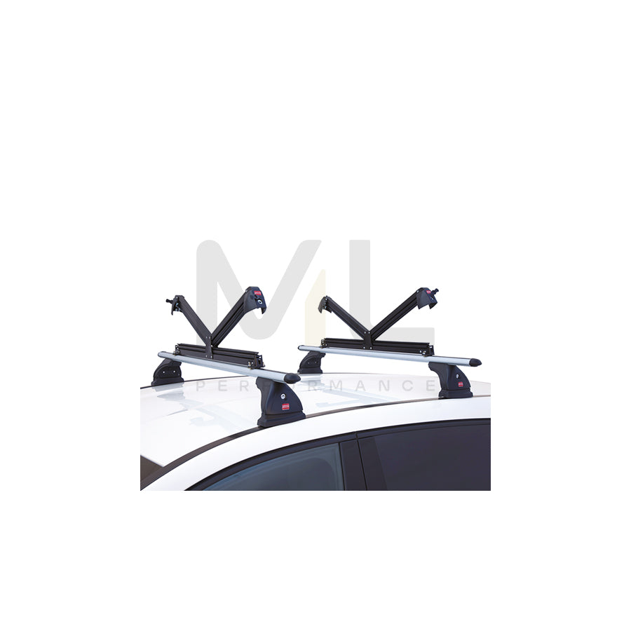 FABBRI ALUSKI 6801888 Ski / Snowboard Holder, roof carrier Vehicle Roof, 2,6kg, Quantity: 2, ISO/PAS 11154