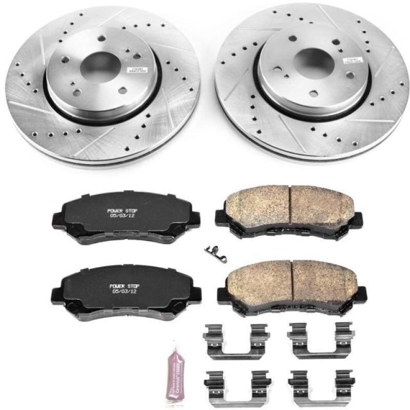 PowerStop Power Stop 10-13 Suzuki Kizashi Front Z23 Evolution Sport Brake Kit