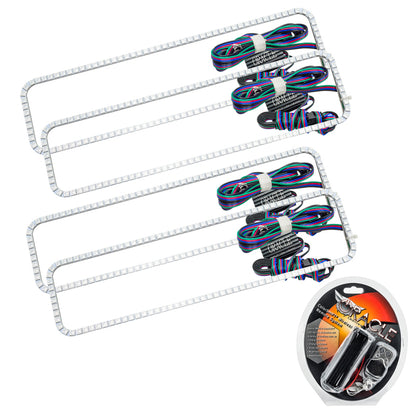 ORACLE Lighting Oracle Chevrolet Blazer 92-94 Dual Halo Kit - ColorSHIFT
