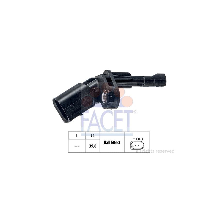 FACET 21.0009 ABS Sensor
