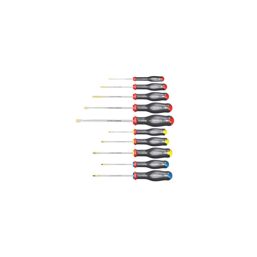 Facom FCMATWJ10PB Protwist® Screwdriver Set, 10 Piece