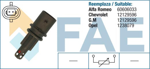 FAE FAE33225 Intake Air Temperature Sensor