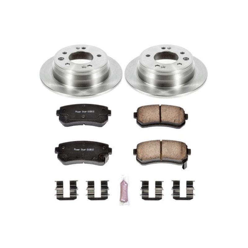 PowerStop Power Stop 09-12 Hyundai Elantra Rear Autospecialty Brake Kit