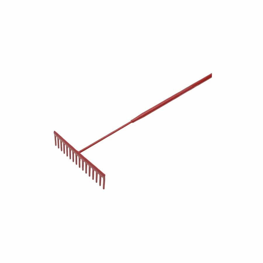 Faithfull FAIASP Asphalt Rake 16 Flat Teeth - Tubular Steel Shaft