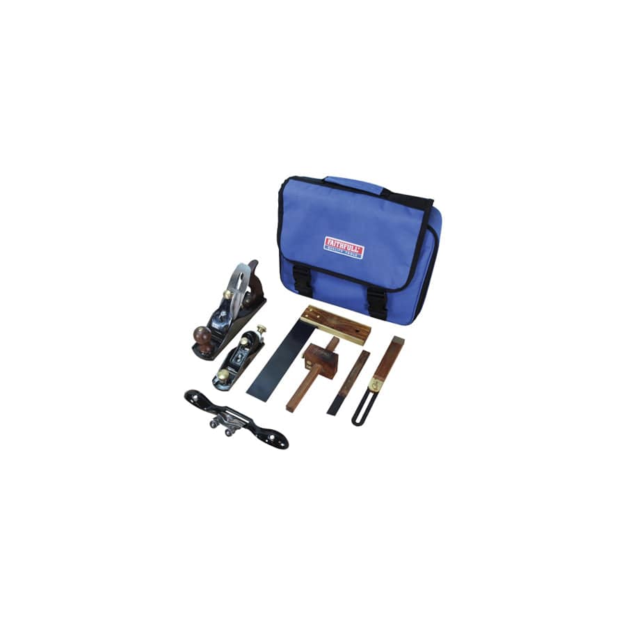 Faithfull FAICARPBAG Carpenter's Tool Kit, 7 Piece