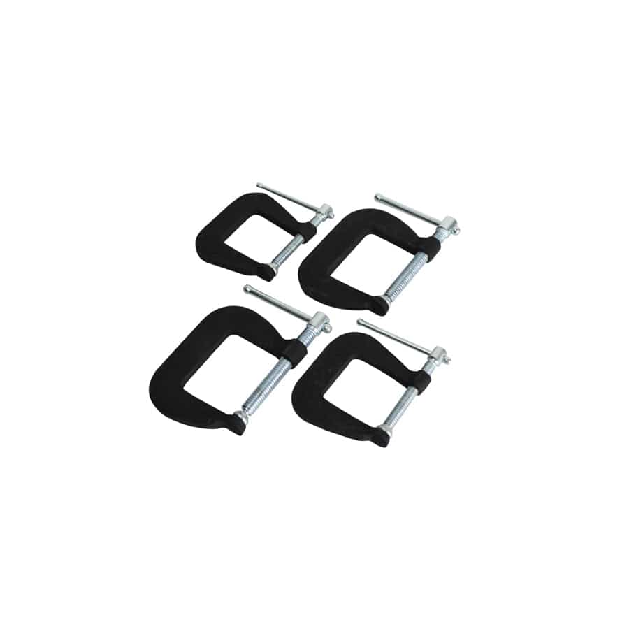 Faithfull FAICLAMPSET4 Forged Mini Clamp Set, 4 Piece