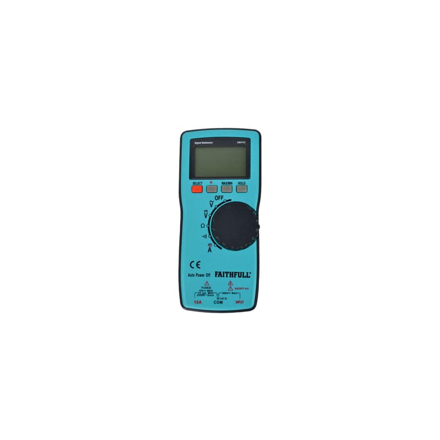 Faithfull FAIDETAUTO Auto-Range Digital Multimeter