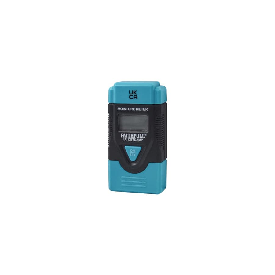 Faithfull FAIDETDAMP Damp & Moisture Meter LCD Display