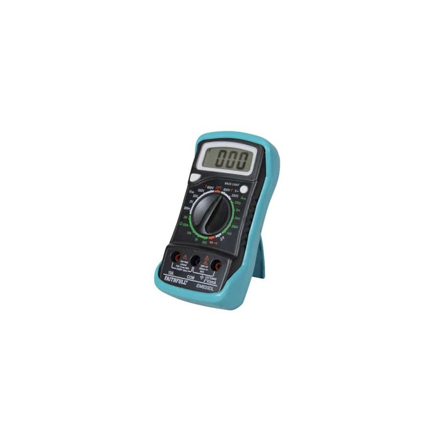 Faithfull FAIDETMULTI Multimeter LCD Display