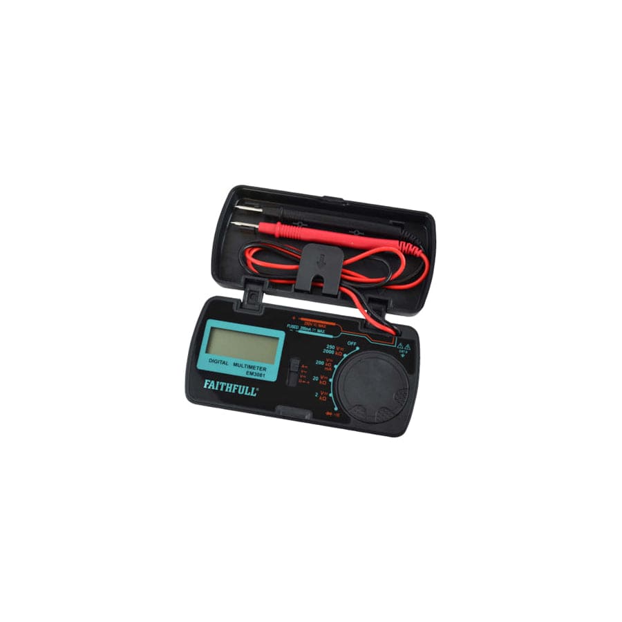 Faithfull FAIDETPOCKET Pocket Portable Multimeter