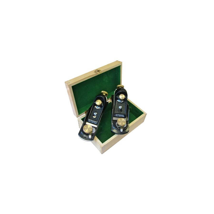 Faithfull FAIPLANEBPS No.9 1/2 & No.60 1/2 Block Planes in Wooden Box