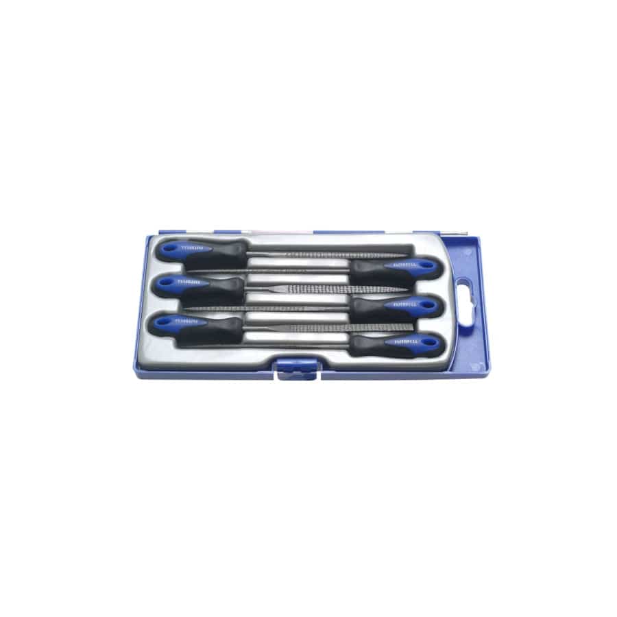 Faithfull FAIPPWRASP Precision Needle Rasp Set 6 Piece