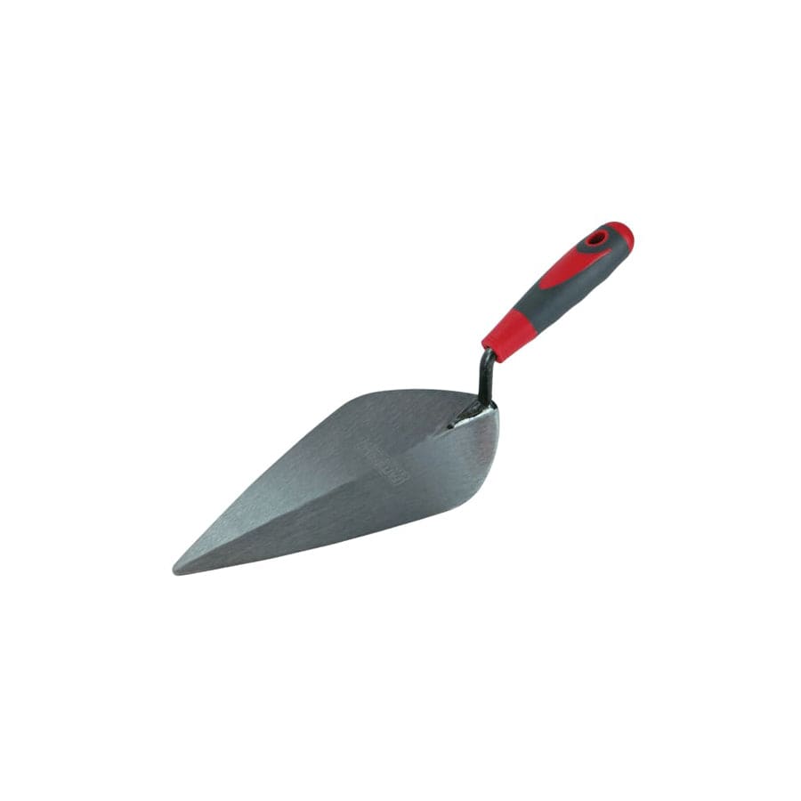 Faithfull FAISGTB10L London Pattern Brick Trowel Soft Grip Handle 10in