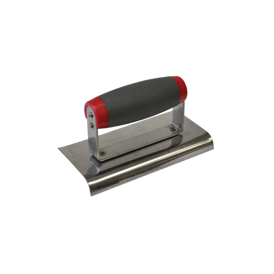 Faithfull FAISGTEDGESS Edging Trowel Soft Grip Handle 6 x 3in