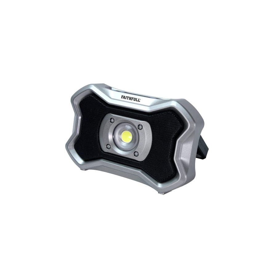 Faithfull Power Plus FPPSLFF20BS Rechargeable Work Light with Speaker 20W