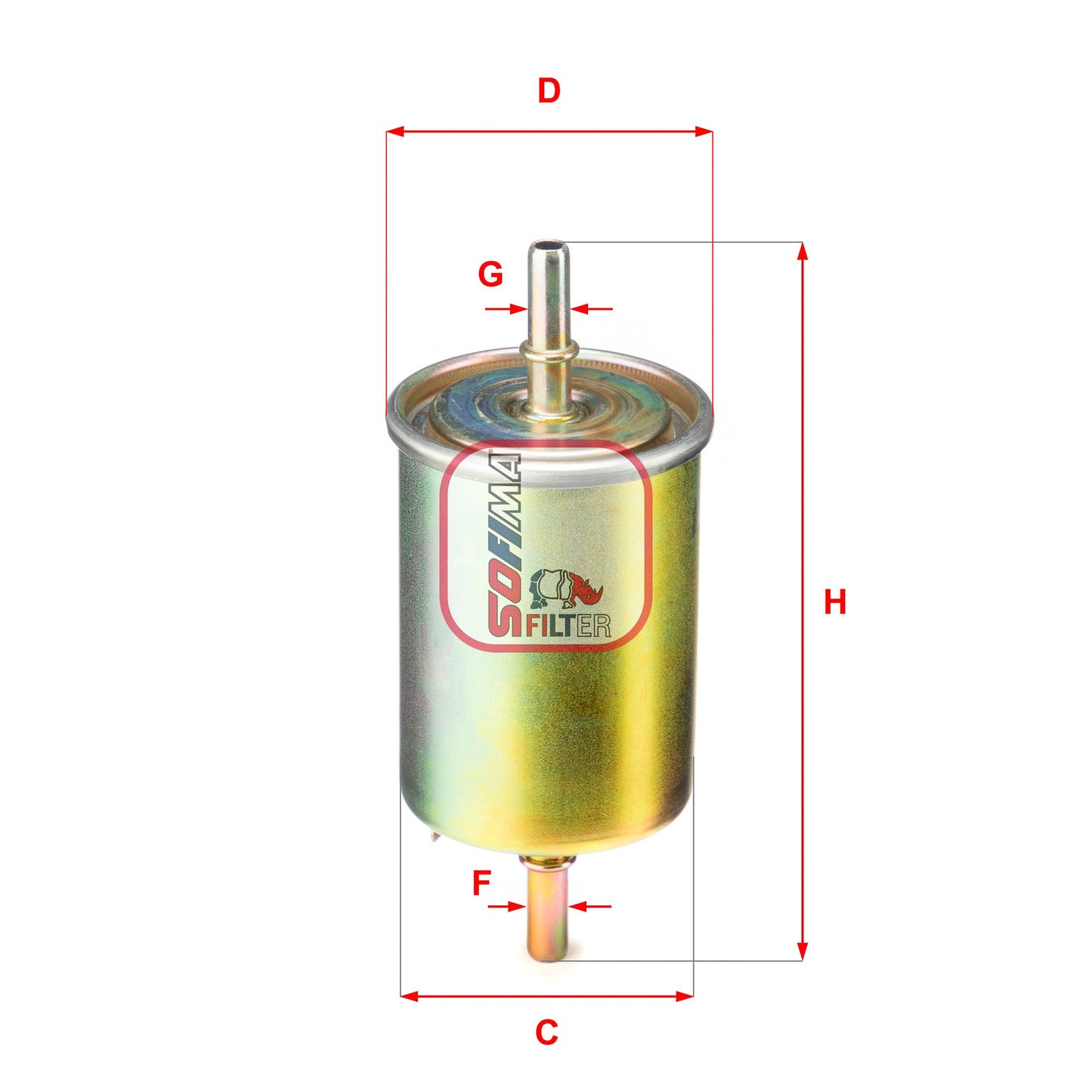 SOFIMA S1850B Fuel Filter
