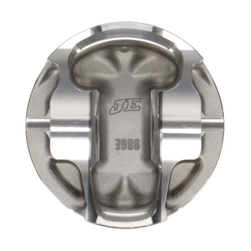 JE Pistons - Set of 4 Mitsubishi 4B11T 88.0mm Bore -8.2 Dish Asymmetrical FSR Pistons - Set of 4