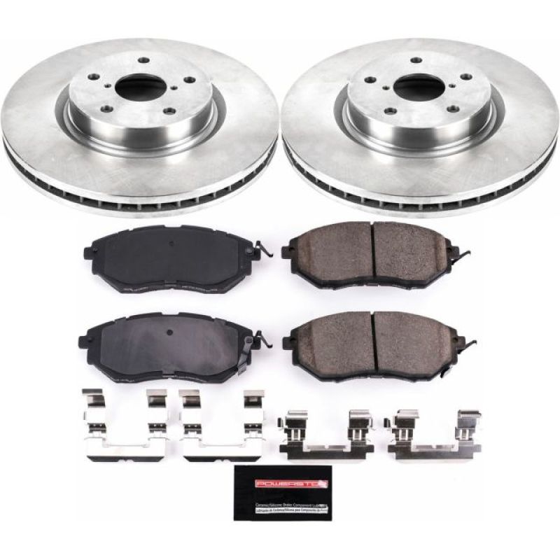 PowerStop Power Stop 06-07 Subaru B9 Tribeca Front Autospecialty Brake Kit