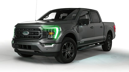 ORACLE Lighting Oracle 21-22 Ford F-150 ColorSHIFT RGB+W Headlight DRL Upgrade Kit w/ BC1 Controller