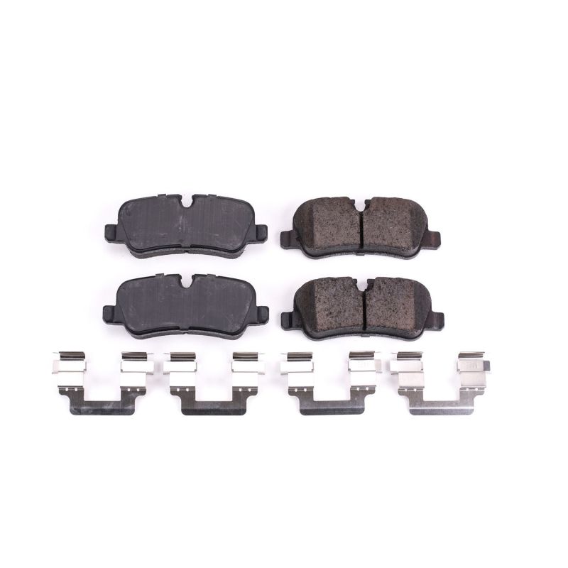 PowerStop Power Stop 05-09 Land Rover LR3 Rear Z17 Evo Ceramic Brake Pad w/Hardware