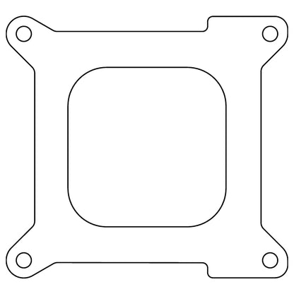 Cometic Gasket Cometic NASCAR 4 Barrel .047in Fiber Carburetor/Throttle Body Mounting Gasket - Open Plenum