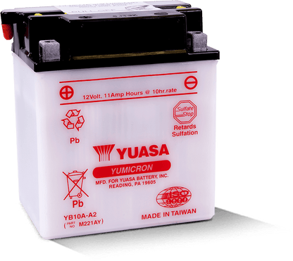 Yuasa Battery Yuasa YB10A-A2 Yumicron 12-Volt Battery