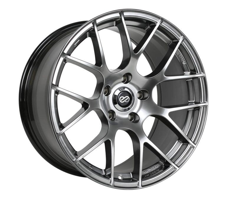 Enkei Raijin 19x9.5 35mm Offset 5x114.3 Bolt Pattern Hyper Silver Wheel