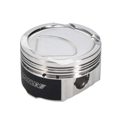 Manley Performance Manley 2013+ Subaru BRZ (FA20) 86.25mm Bore 10.0:1cc Dish Platinum Series Piston Set w/ Rings