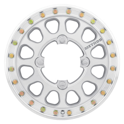 Method Wheels Method MR401-R UTV Beadlock 15x5 / 5+0/43mm Offset / 4x136 / 106mm CB Machined - Raw Wheel