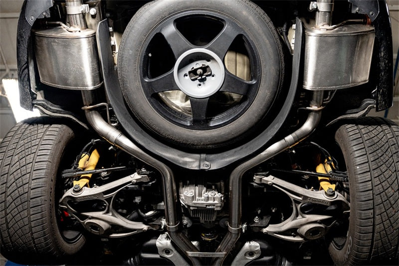 CORSA Performance Corsa 2021-2025 Dodge Durango SRT Hellcat Cat-Back 2.75in Dual Rear Exit Sport 4.5in Black PVD Tips