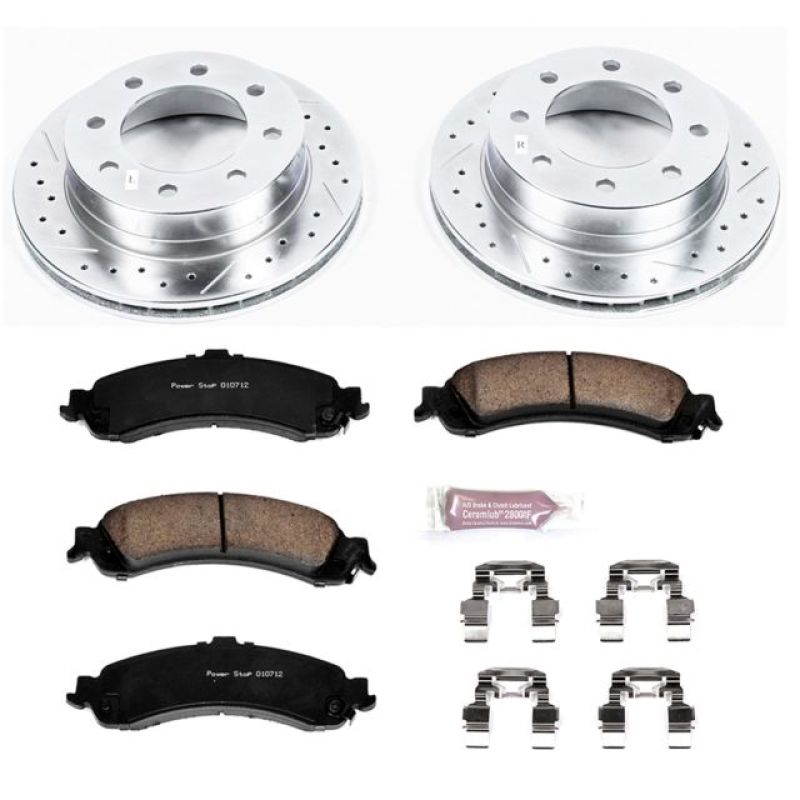PowerStop Power Stop 2005 Chevrolet Silverado 1500 HD Rear Z23 Evolution Sport Brake Kit