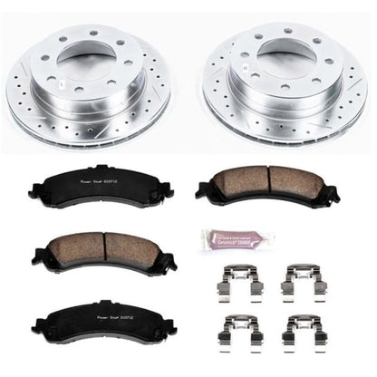 PowerStop Power Stop 2005 Chevrolet Silverado 1500 HD Rear Z23 Evolution Sport Brake Kit
