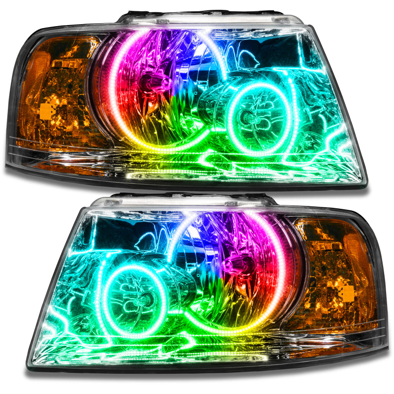 ORACLE Lighting Oracle 03-06 Ford Expedition SMD HL - Chrome - ColorSHIFT w/o Controller