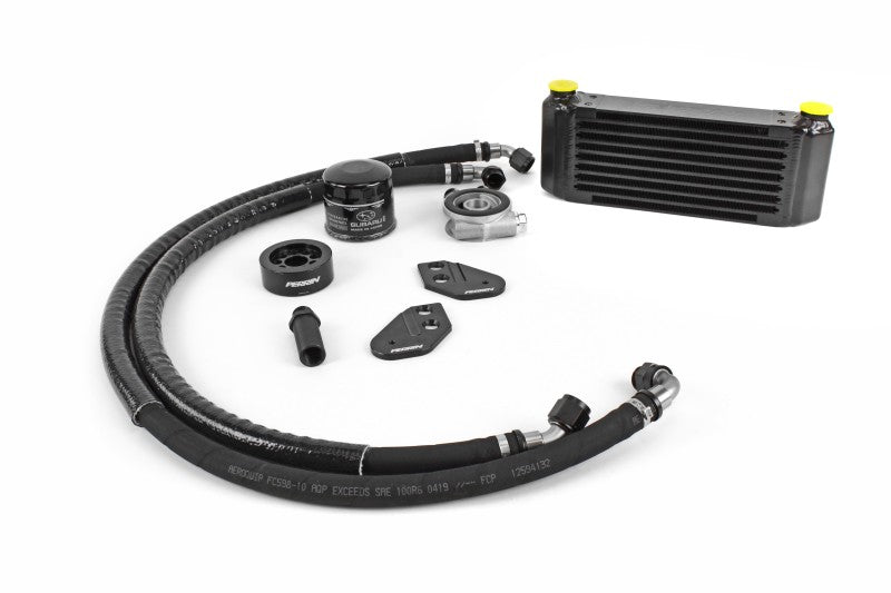 Perrin Performance PERRIN 13-20 Subaru BRZ / Scion FR-S / Toyota 86 Engine Oil Cooler Full Kit
