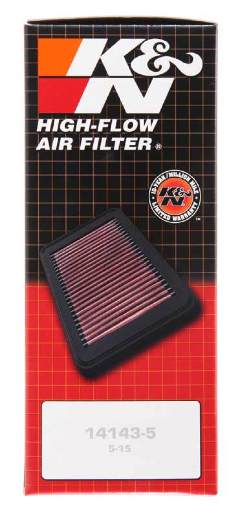 K&N Engineering K&N Round Air Filter 7in OD 5.188in ID 3 Height