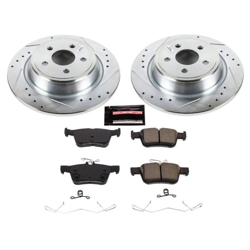 PowerStop Power Stop 17-18 Lincoln Continental Rear Z23 Evolution Sport Brake Kit