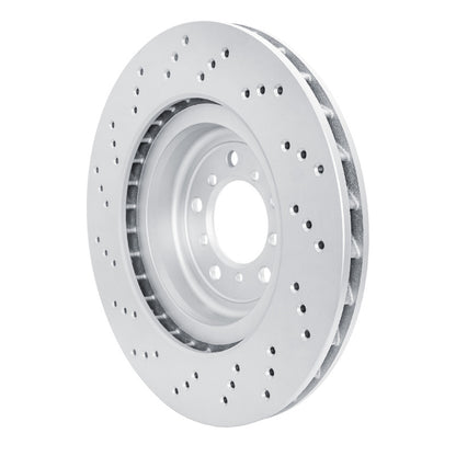 DFC 08-13 BMW M3 Right Front Drilled GeoSPEC Coated Rotor