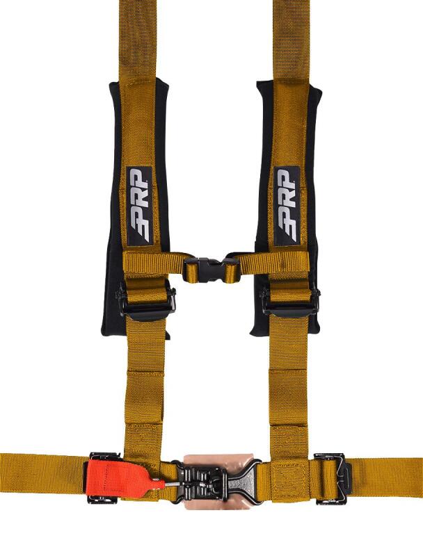 PRP Seats PRP 4.2 Harness with Latch / Link Lap Belt- Gold