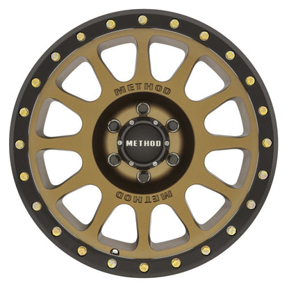 Method Wheels Method MR305 NV 18x9 0mm Offset 6x135 94mm CB Method Bronze/Black Street Loc Wheel