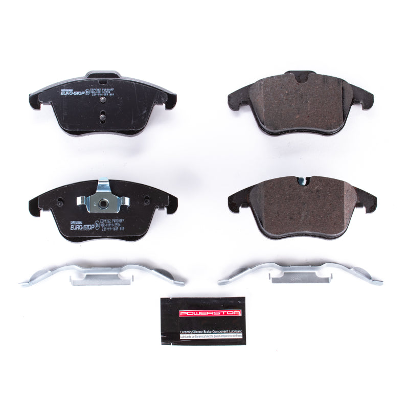 PowerStop Power Stop 08-10 Volvo V70 Euro-Stop ECE-R90 Front Brake Pads