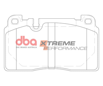 DBA 17-19 Audi A6 (w/345mm Front Rotor) Front XP Performance Brake Pads
