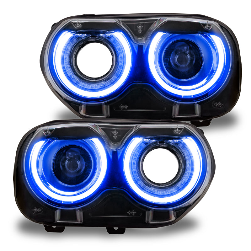 ORACLE Lighting Oracle 15-21 Dodge Challenger RGB+W Headlight DRL Upgrade Kit - ColorSHIFT 2