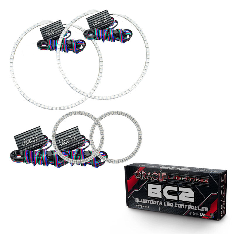 ORACLE Lighting Oracle Volkswagen Touareg 05-06 Halo Kit - ColorSHIFT w/ BC1 Controller