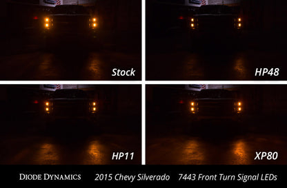 Diode Dynamics 7443 LED Bulb HP48 LED - Amber Set of 4