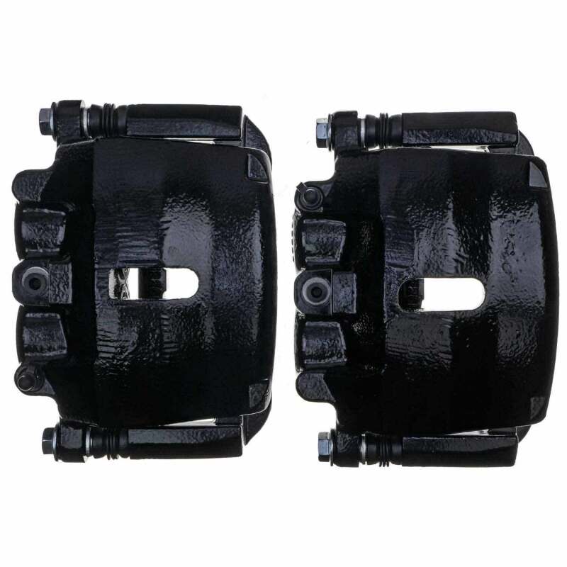 PowerStop Power Stop 04-05 Ford F-150 Front Black Caliper - Pair w/Bracket