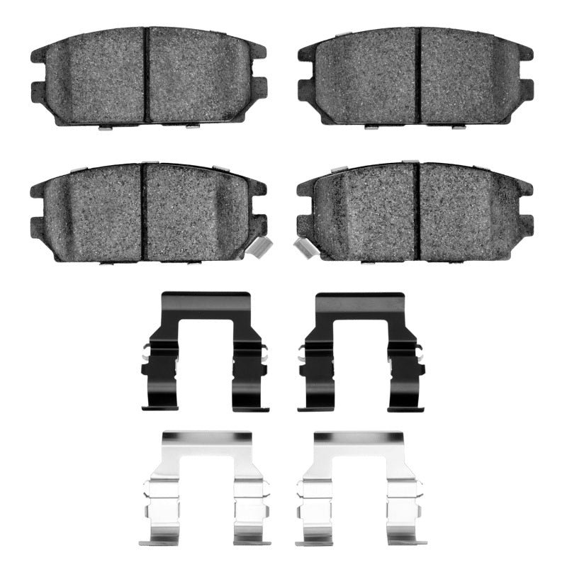 R1 Concepts R1 91-12 Dodge Stealth Rear Ceramic Brake Pads & Hardware Kit