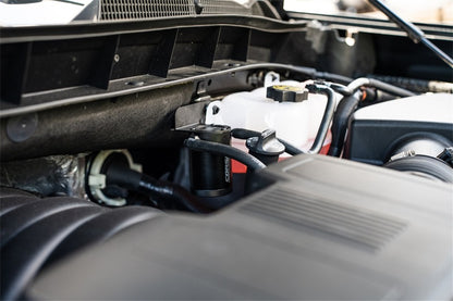 CORSA Performance Corsa 2019-2025 Silverado/Sierra & 2021-2025 Tahoe/Suburban/Yukon/Denali Aluminum Oil Catch Can